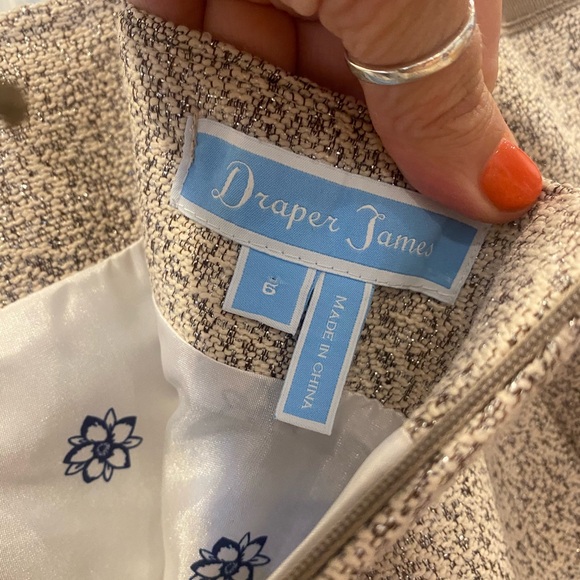 Draper James tweed pencil skirt size 6 - Picture 9 of 11